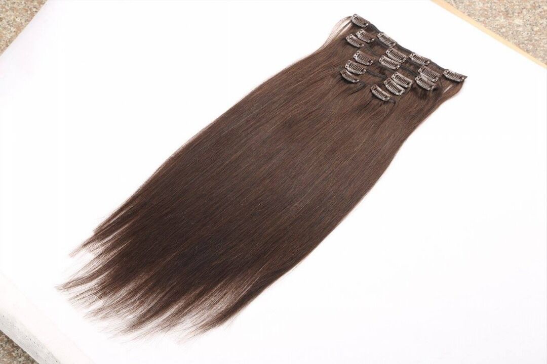 Premium 100% Virgin Human Hair Clip Extensions