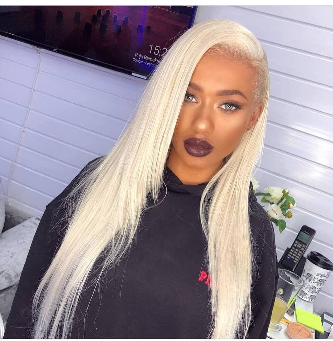 Luxurious Blonde Straight Hair - Image 4